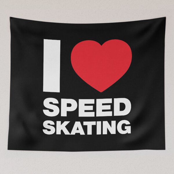 Item preview, I Love Speed Skating designed and sold by Thestarrysky.