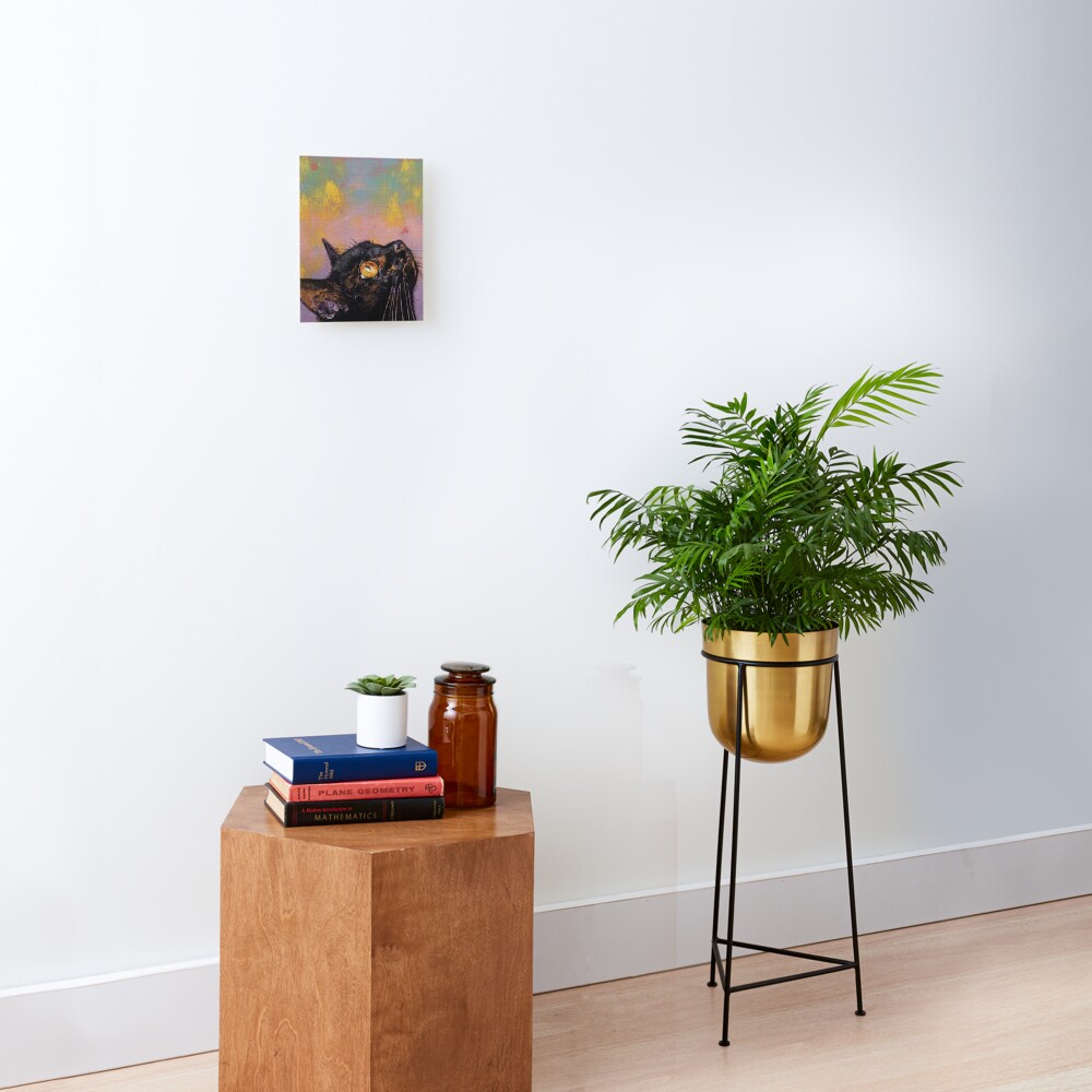 Fixed Gaze Mounted Print