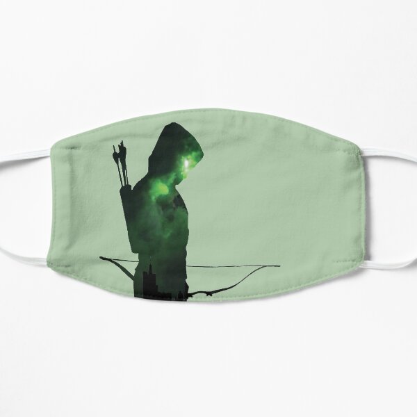 Green Arrow Silhouette Mask