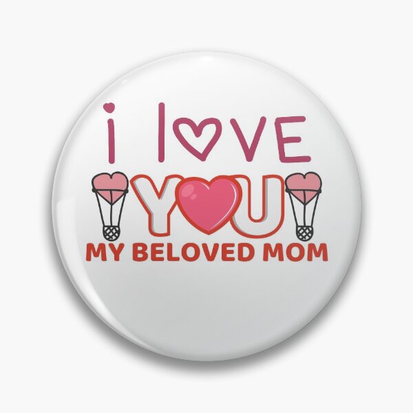 Artikelvorschau, Ich liebe dich, meine geliebte Mutter: lustiges Muttertagsgeschenk, Geschenk für Mama, lustiges Sprichwort für Mama, Mama Geschenk Muttertag entworfen und verkauft von Edgy DESIGNS.