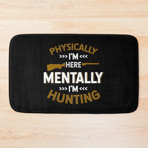 Artikelvorschau, Hunting Shirt Physically I'm Here...Mentally I'm Hunting Gift Tee entworfen und verkauft von haselshirt.
