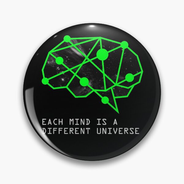 Item preview, Each mind is a different universe  designed and sold by R-A Designs.
