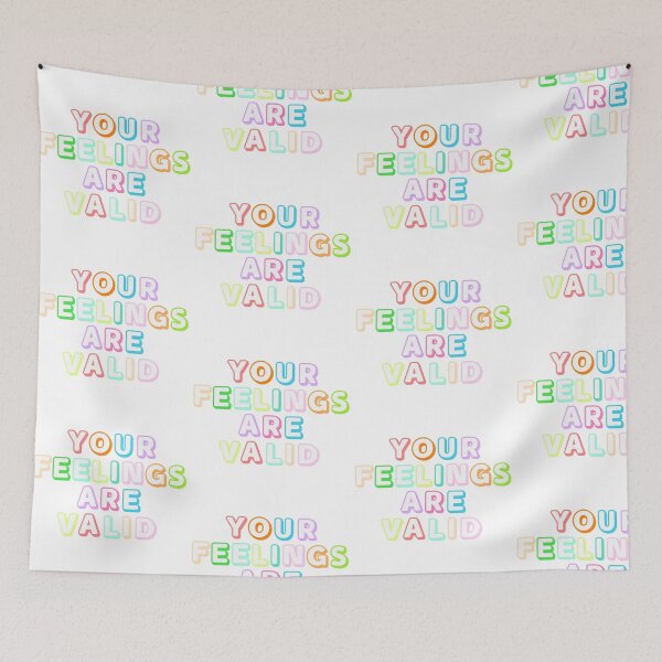 Item preview, your feelings are valid  designed and sold by pnkrose.