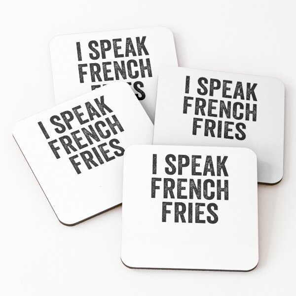 Item preview, I Speak French Fries-/ Shirt / Tank Top / Hoodie / Funny French Fry Shirt / Cute French Fry Tee Design / French Fries Lover Gift-funny mug, french fries mug, food lover mug designed and sold by Al Collections.