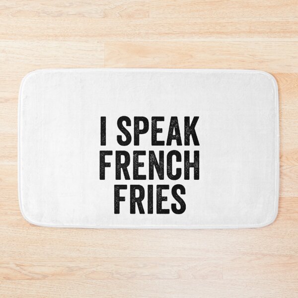 Item preview, I Speak French Fries-/ Shirt / Tank Top / Hoodie / Funny French Fry Shirt / Cute French Fry Tee Design / French Fries Lover Gift-funny mug, french fries mug, food lover mug designed and sold by Al Collections.