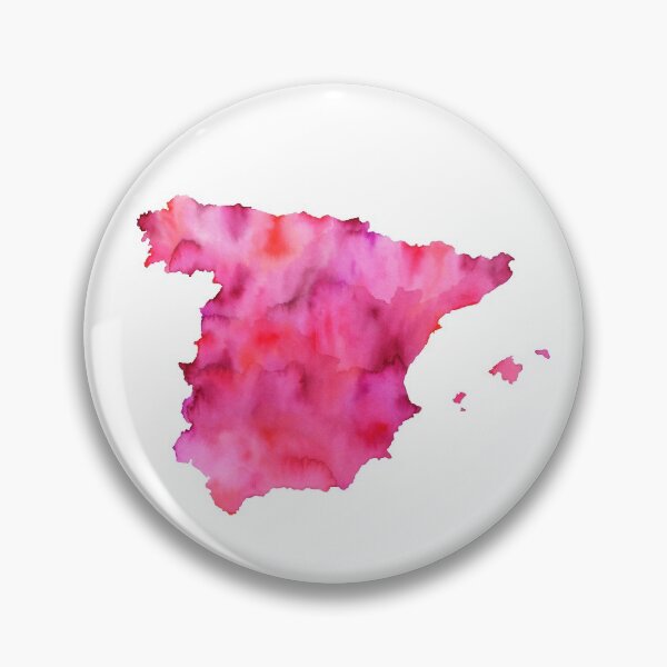 Item preview, Spain Map designed and sold by 3willows.