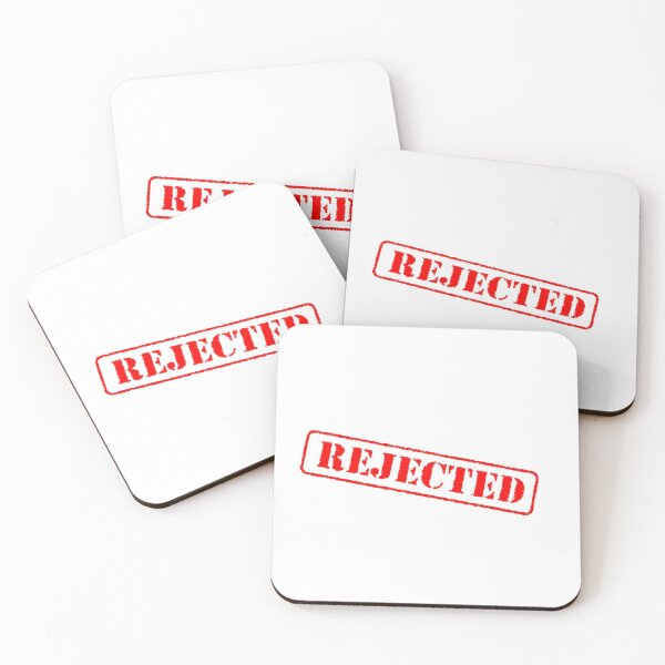 Item preview, Rejected Red Rubber Stamp designed and sold by RedMikeB1.