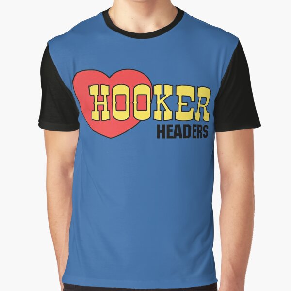 hooker headers t shirt