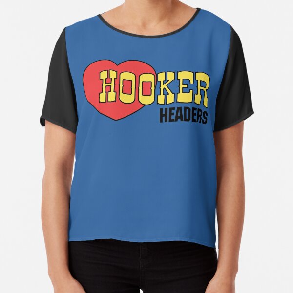 hooker headers t shirt