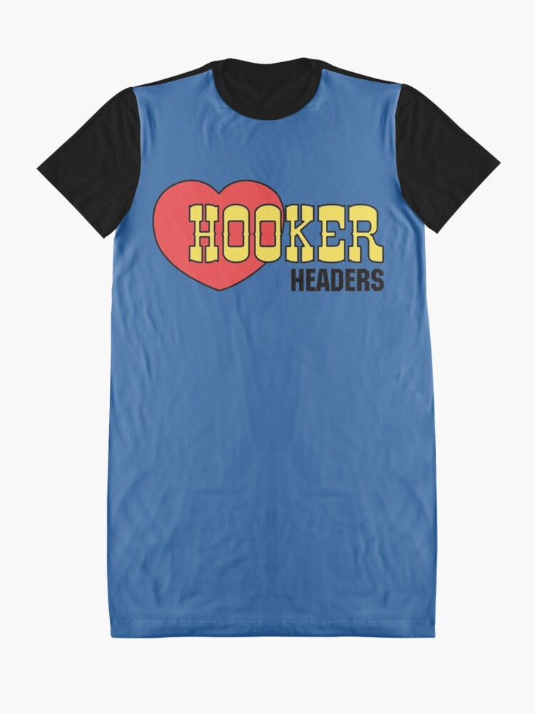 hooker headers t shirt