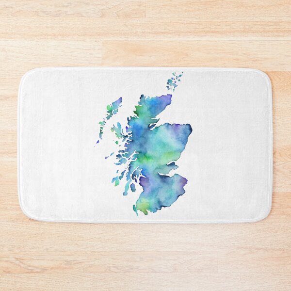 Item preview, Scotland Map designed and sold by 3willows.