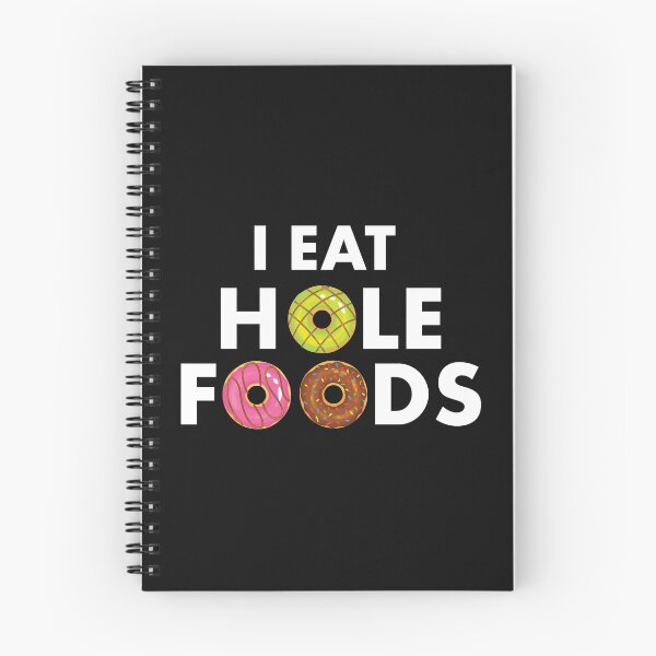 Item preview, Funny Donut Design - I Eat HOLE Foods designed and sold by EstelleStar.