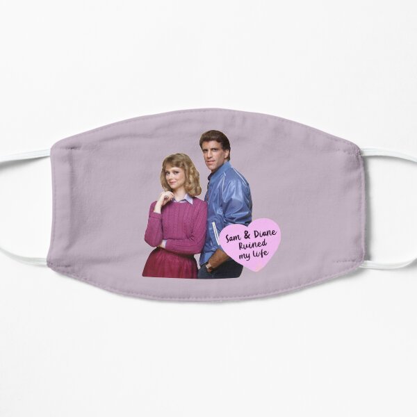 sam & diane Flat Mask