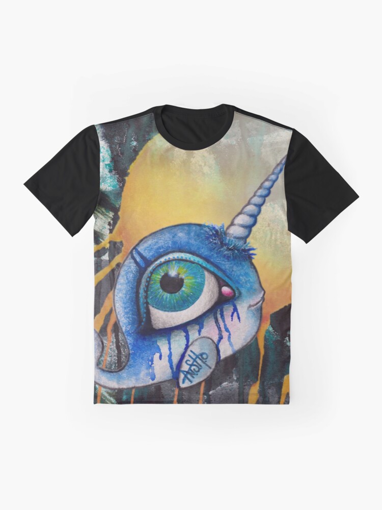 Alternative Ansicht von narwhal_s light Grafik T-Shirt