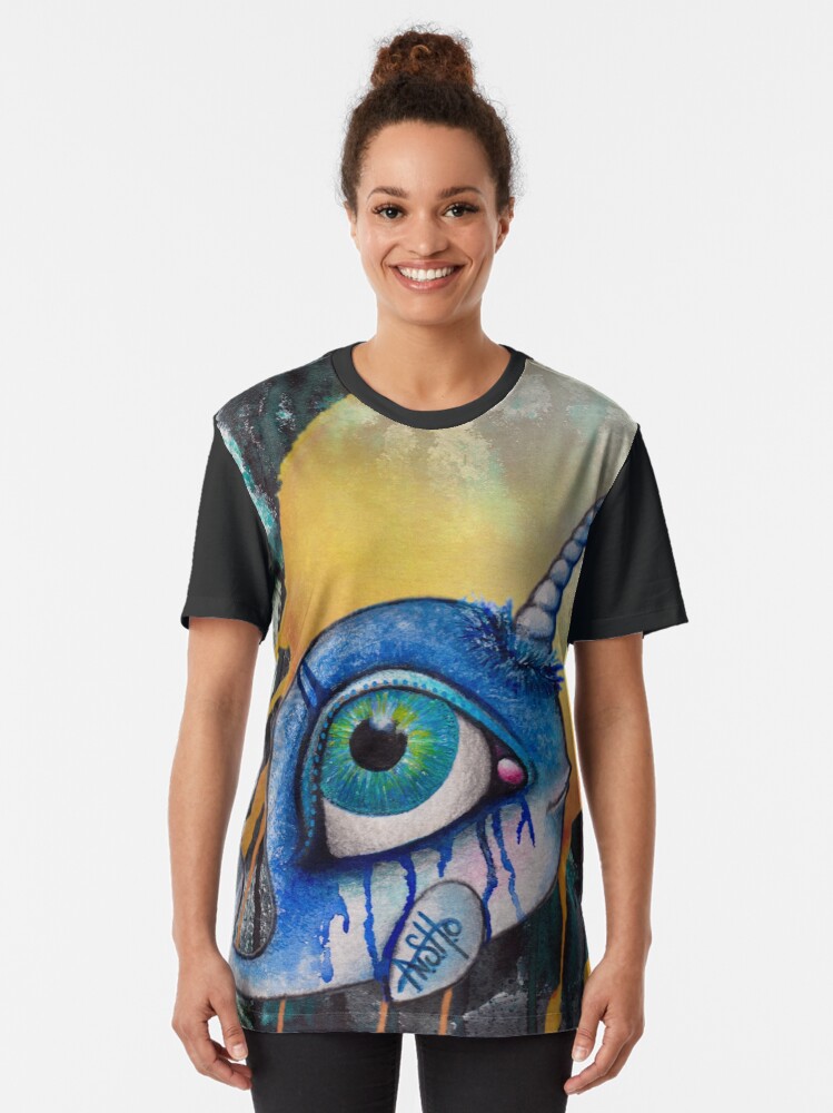 Alternative Ansicht von narwhal_s light Grafik T-Shirt