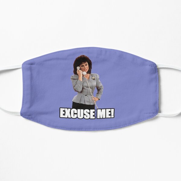 EXCUSE ME! Flat Mask