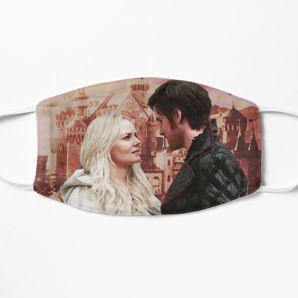 Captain Swan in Camelot Logoless Design 1 Flat Mask