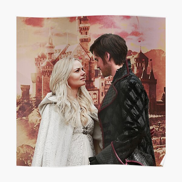 Captain Swan in Camelot Logoless Design 1 Poster