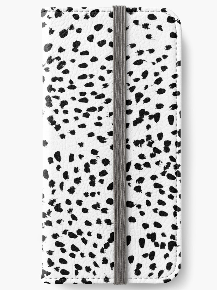 Nadia - Black and White, Animal Print, Dalmatian Spot, Spots, Dots, BW  Leggings for Sale by charlottewinter