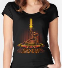 SAMTRON Women's Fitted Scoop T-Shirt