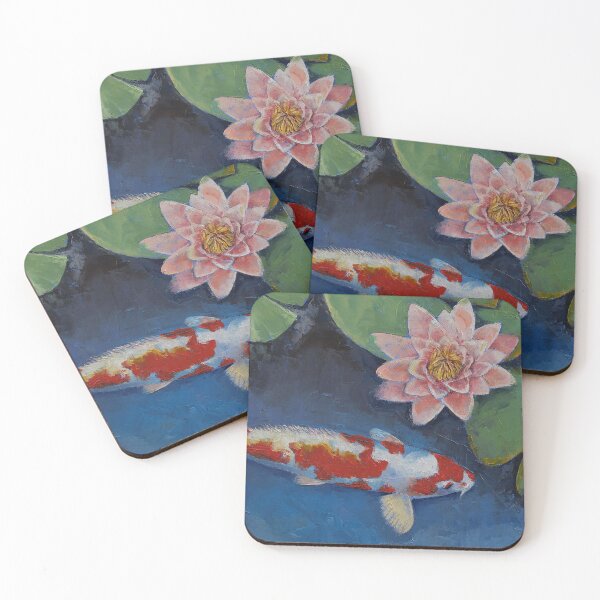 Item preview, Koi and Water Lily designed and sold by Michael Creese.