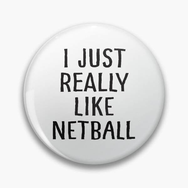 Item preview, I Just Really Like Netball designed and sold by teesaurus.