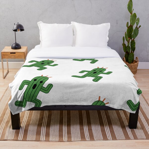 Cactuar Throw Blanket