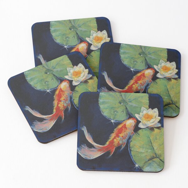 Item preview, Koi and White Lily designed and sold by Michael Creese.