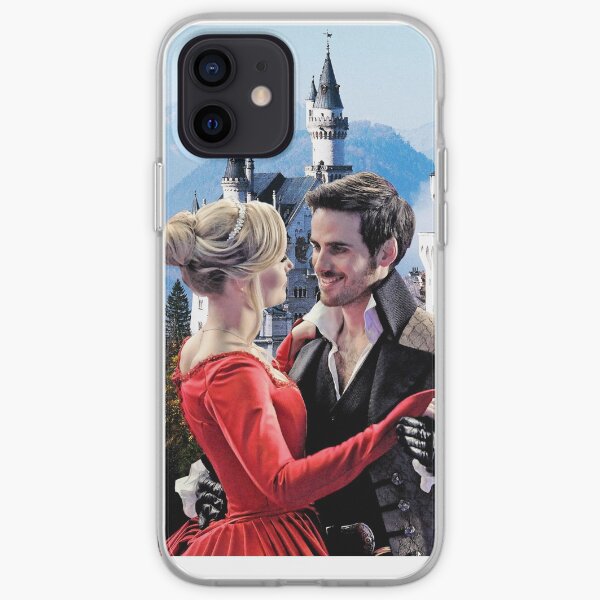 Captain Swan Fairy Tale Watercolor Design 2 iPhone Soft Case