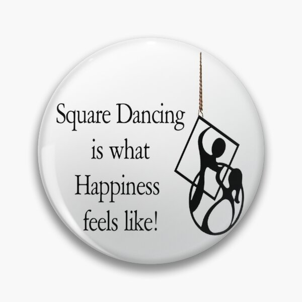 Item preview, SQD Happiness Feel designed and sold by Square Dancing Gifts & Merchandise.