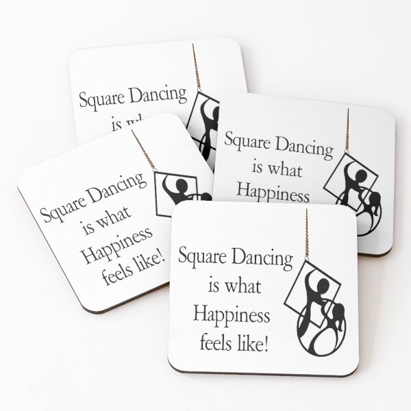 Item preview, SQD Happiness Feel designed and sold by Square Dancing Gifts & Merchandise.