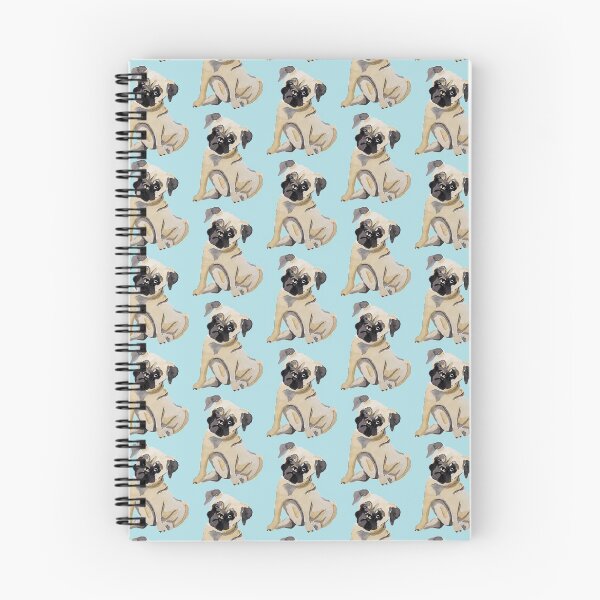 Item preview, Pug Dog Illustration designed and sold by LIMEZINNIASDES.