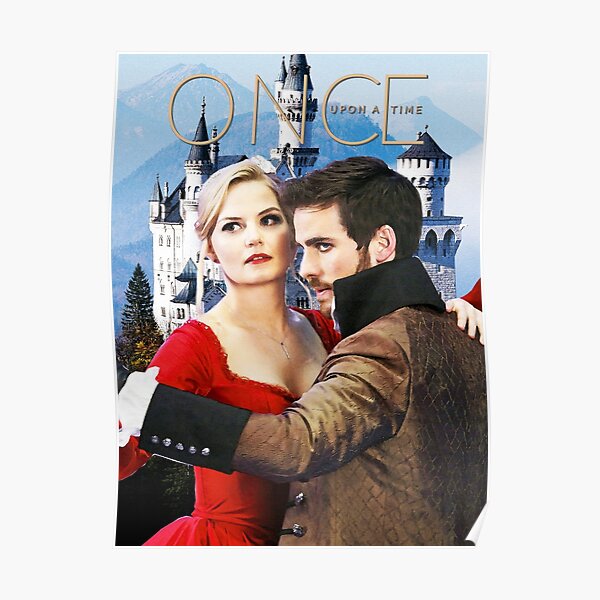 Captain Swan Fairy Tale Watercolor Design 1 Poster
