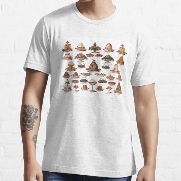 "19th Century Puddings and Desserts" Tshirt for Sale by dianegaddis