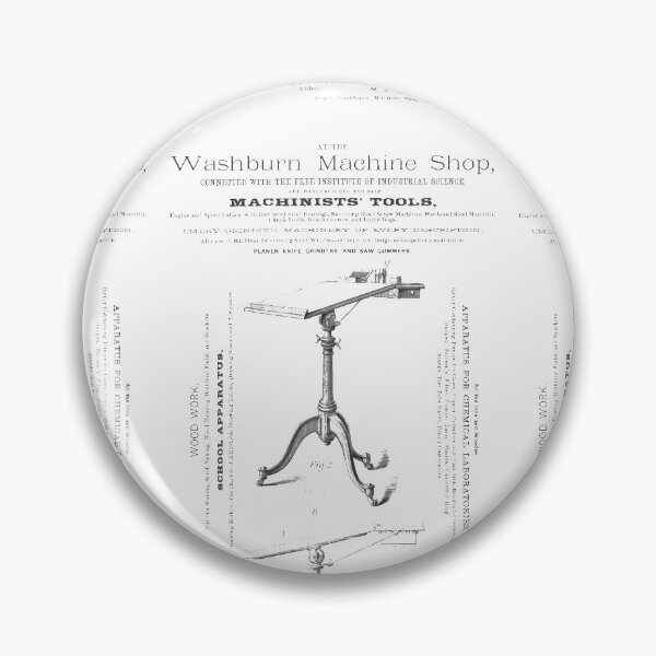 Item preview, 1875 Washburn Machine Shops Ad designed and sold by hinaccurate.