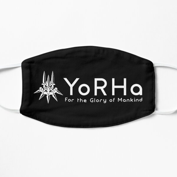 YoRHa - White Flat Mask