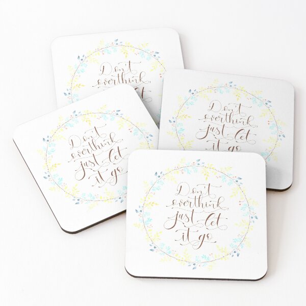 Item preview, Don’t overthinking, just let it go designed and sold by ligiahorta.