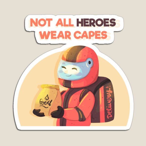 Item preview, Frontliner delivery - Not all heroes wear cape designed and sold by Shopwick.