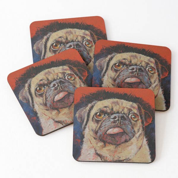 Item preview, Pug Portrait designed and sold by Michael Creese.