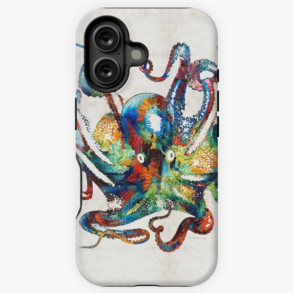 Item preview, Colorful Octopus Art by Sharon Cummings designed and sold by Sharon Cummings Art.