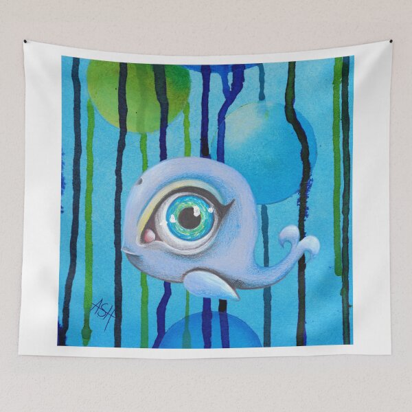 Item preview, blue baleine designed and sold by ansho.