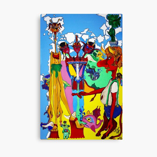 the devil's triple daughter Canvas Print
