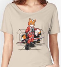 Rebel Fox Women's Relaxed Fit T-Shirt
