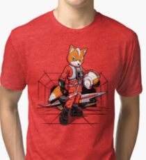 Rebel Fox Tri-blend T-Shirt