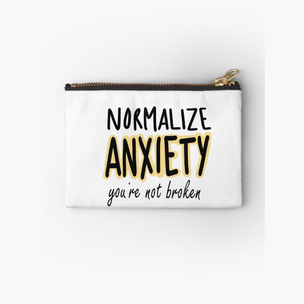 Item preview, Normalize Anxiety designed and sold by Busy Birb.
