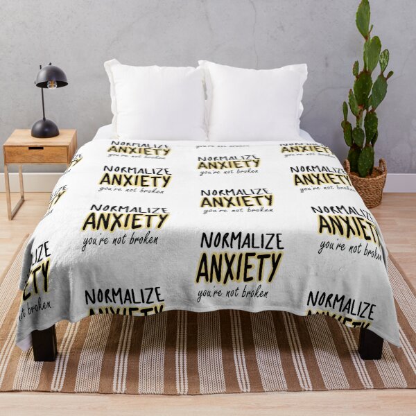 Item preview, Normalize Anxiety designed and sold by Busy Birb.