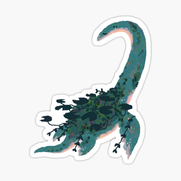 Item preview, Plant Plesiosaur back designed and sold by mossworm.