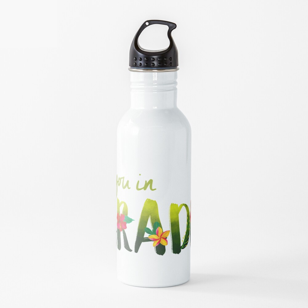 SEE YOU IN PARADISE (DESIGN NO. 1) Water Bottle