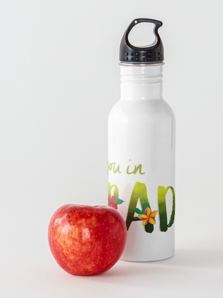Alternate view of SEE YOU IN PARADISE (DESIGN NO. 1) Water Bottle
