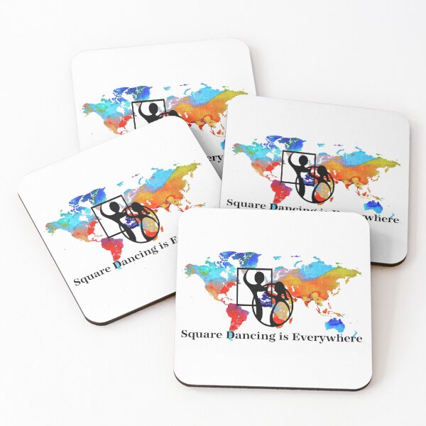 Item preview, SQD Everywhere designed and sold by Square Dancing Gifts & Merchandise.
